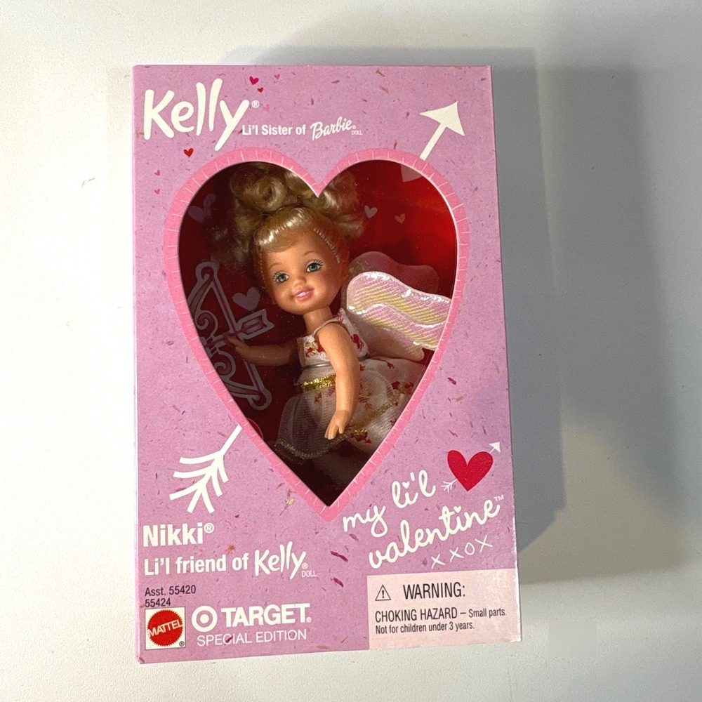 Mattel Nikki Li'l Friend of Kelly My Li'l Valentine Target Special Edition 2001